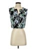 Milly Green Sleeveless Blouse Size 4 - photo 1