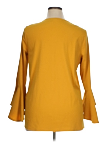 Du Jour 3/4 Sleeve Top (view 2)