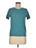 Fabletics Solid Teal Active T-Shirt Size S - photo 1