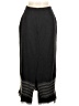 DressBarn Chevron-herringbone Black Formal Skirt Size 8 - photo 2
