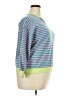 Unbranded Stripes Blue Pullover Sweater Size 2X - photo 4