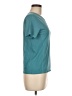 Fabletics Solid Teal Active T-Shirt Size S - photo 4