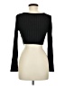 Shein Black Long Sleeve Top Size 6 - photo 2