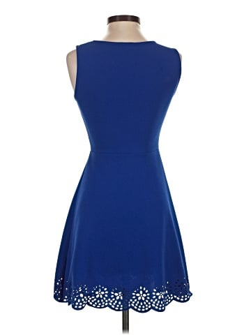Peach Royal Cocktail Dress (view 2)