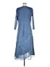 Komarov 100% Polyester Blue Casual Dress Size Med (2) - photo 2