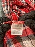 Sandra 100% Cotton Plaid Red Long Sleeve Button-Down Shirt Size XS - photo 8