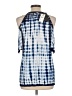 Chaser Blue Sleeveless Blouse Size L - photo 2