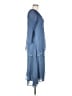 Komarov 100% Polyester Blue Casual Dress Size Med (2) - photo 4