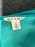 Miami 100% Polyester Solid Teal Casual Dress Size L - photo 7