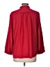 Ann Taylor 100% Polyester Red 3/4 Sleeve Blouse Size L - photo 2