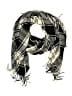 Unbranded Plaid Black Scarf One size - photo 1