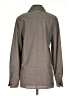 Cos Houndstooth Gray Long Sleeve Button-Down Shirt Size 2 - photo 2