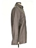 Cos Houndstooth Gray Long Sleeve Button-Down Shirt Size 2 - photo 4