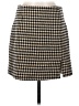 Lulus 100% Polyester Houndstooth Tan Casual Skirt Size S - photo 1