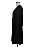 Tiana B. Solid Black Casual Dress Size M - photo 5
