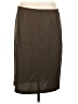 Unbranded 100% Polyester Solid Brown Formal Skirt Size 12 (petite) - photo 1