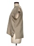 Go By Go Silk Tan Short Sleeve Blouse Size M - photo 5