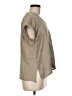 Go By Go Silk Tan Short Sleeve Blouse Size M - photo 4