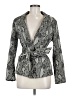 Rachel Roy Collection Paisley Gray Blazer Size M - photo 1