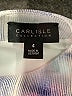 Carlisle Checkered-gingham Blue Casual Dress Size 4 - photo 7