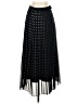 L.K. Bennett 100% Polyester Polka Dots Black Formal Skirt Size 4 - photo 1