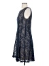 Connected Apparel Blue Cocktail Dress Size 00 (estimated) - photo 5
