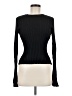Dissh Black Long Sleeve Top Size M - photo 1