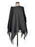 Chico's Solid Gray Poncho Size S - photo 1