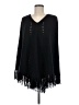 Max Studio Black Poncho One size - photo 1