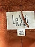 Le Suit Orange Blazer Size 10 Petite - photo 6