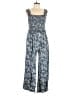 Assorted Brands Paisley Blue Jumpsuit Size L - photo 1