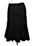 JM Collection Solid Black Formal Skirt Size Lg Petite - photo 2
