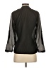 Helmut Lang 100% Polyester Black 3/4 Sleeve Blouse Size P (petite) - photo 2