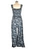 Assorted Brands Paisley Blue Jumpsuit Size L - photo 2