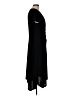Perceptions Solid Black Cocktail Dress Size L - photo 4