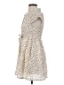 Assorted Brands Polka Dots Ivory Casual Dress Size S - photo 5