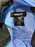 DKNY 100% Polyester Blue Casual Dress Size 12 - photo 7