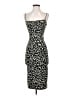 Zara Animal Print Black Cocktail Dress Size S - photo 1