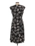 Chaps Paisley Black Casual Dress Size L - photo 2