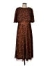 Mac Duggal 100% Polyester Stars Brown Cocktail Dress Size 12 - photo 1
