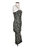 Zara Animal Print Black Cocktail Dress Size S - photo 4