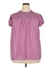 Dokotoo 100% Polyester Pink Short Sleeve Blouse Size 2X - photo 1