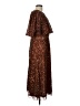 Mac Duggal 100% Polyester Stars Brown Cocktail Dress Size 12 - photo 4