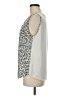 Ann Taylor Factory 100% Polyester Silver Sleeveless Top Size M - photo 5