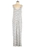 Only Stripes Ivory Jumpsuit Size L - photo 1