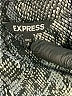 Express Animal Print Black Gray Jumpsuit Size S - photo 4