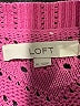 Ann Taylor LOFT Chevron-herringbone Pink Pullover Sweater Size XL - photo 7