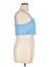 7 For All Mankind 100% Polyester Blue Sleeveless Top Size XL - photo 4