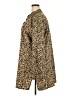 Boohoo Animal Print Gold Long Sleeve Blouse Size 20 - photo 5