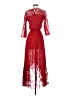 Maje 100% Viscose Red Cocktail Dress Size Sm (1) - photo 2